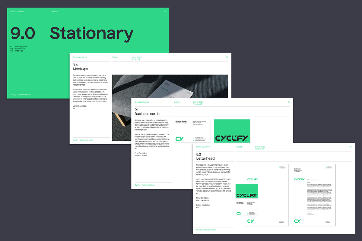 Mighty | Brand Guidelines Template, a Presentation Template by Typefool's Shop (Photo 6 of 9)