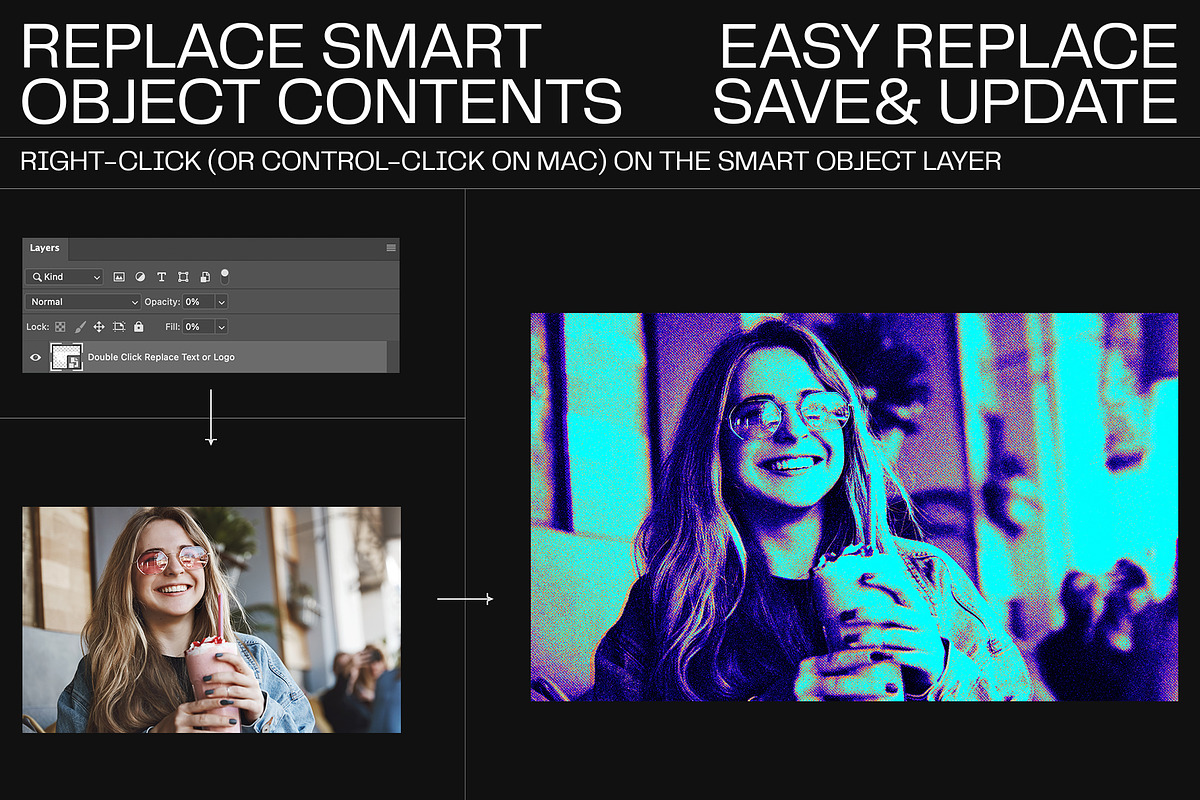 12 Photo Effect Templates, a Layer Style Add-On by iDoodle Studio (Photo 6 of 6)