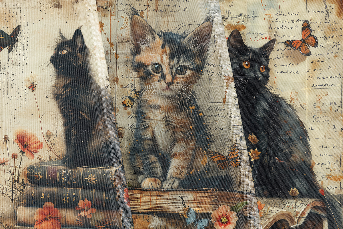 Bookworm Cats