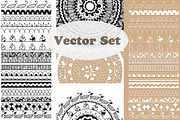 Vector Set, a Pattern Graphic by alexmakarova (Thumbnail 1 of 6)