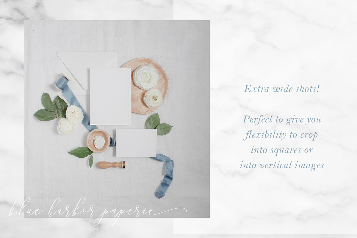 Ribbon & Stationery Mockups, a Photo by BlueHarborPaperie (Photo 2 of 7)