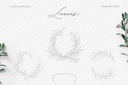 Olive leaves. Laurel frame & wreath, a Decorative Illustration by Summer Nightingale Art (Thumbnail 6 of 15)