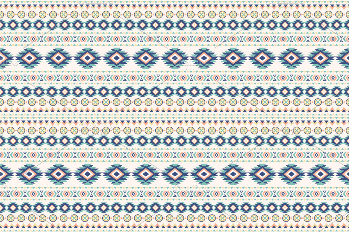 12 Aztec Seamless Patterns. Vector, a Pattern Graphic by Vodoleyka (Photo 6 of 6)