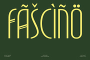 CS Hubert – Art Deco Font, a Sans Serif Font by Craft Supply Co. (Thumbnail 7 of 8)