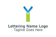 20 Logo Lettering Y Template Bundle, a Branding & Logo Template by Acongraphic (Thumbnail 8 of 21)