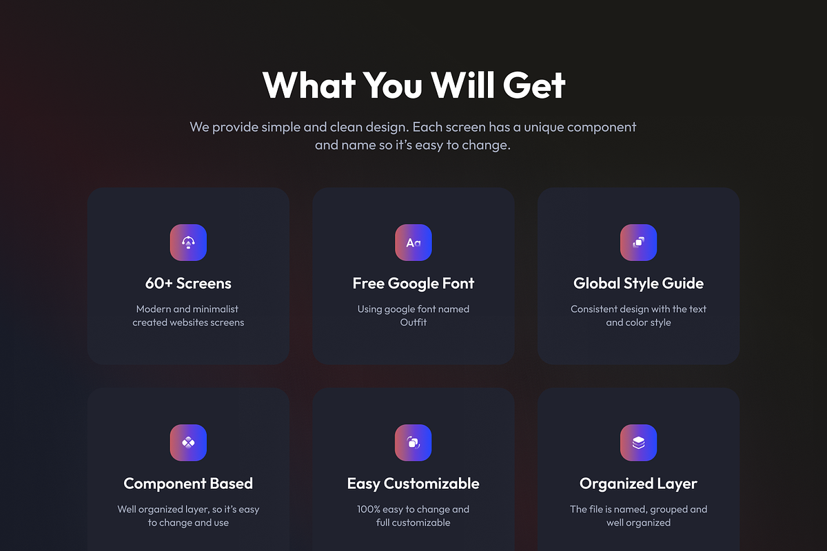 Nefthi - NFT Dashboard UI Kit preview 2