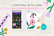 Dogs with flowers | 100% Hand drawn, an Animal Illustration by Olia (Thumbnail 9 of 10)