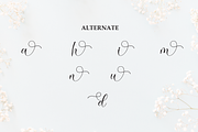 Melinda | Script Font, a Handwritten Font by Scratchones (Thumbnail 8 of 9)