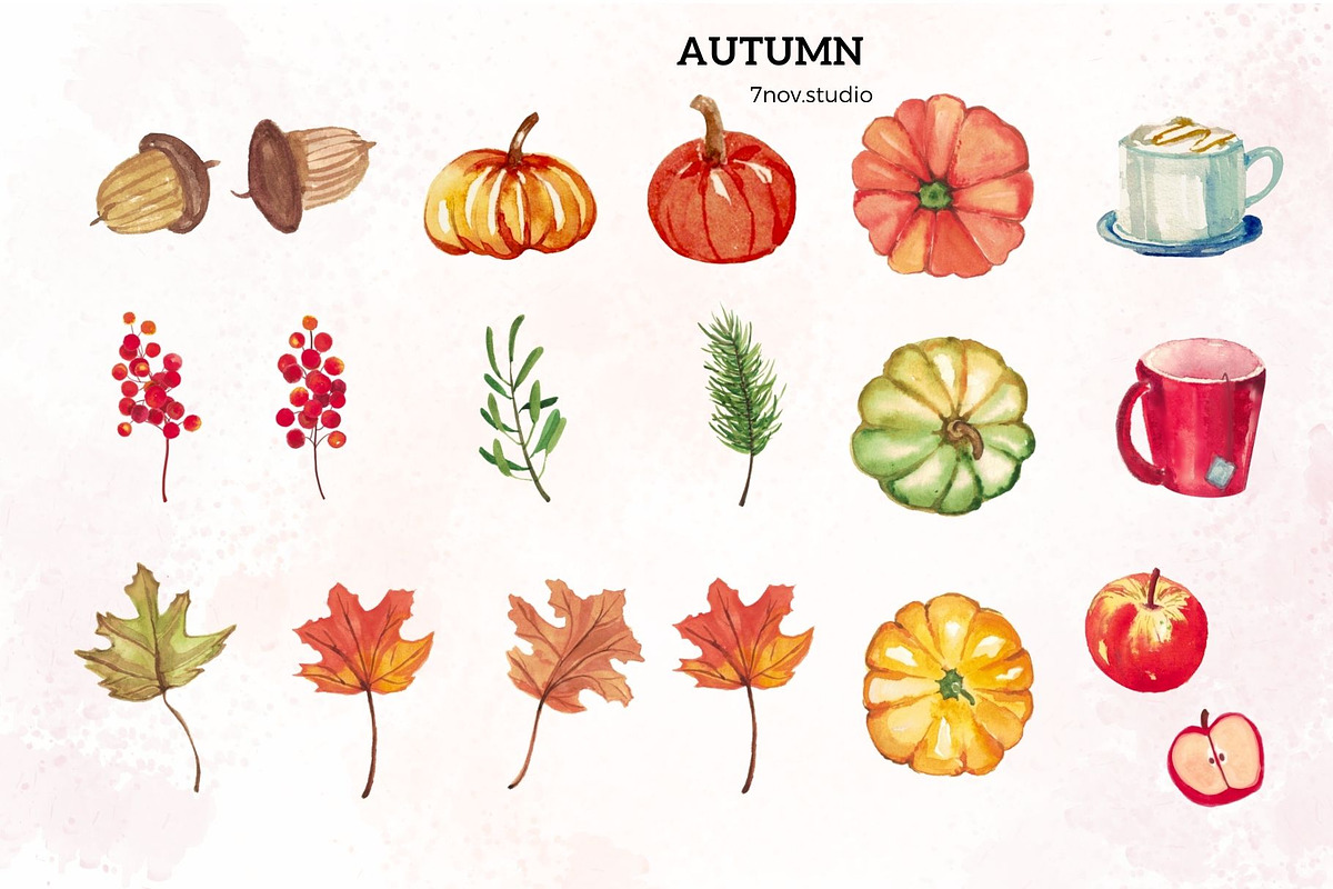 Autumn, a Seasonal Illustration by 7nov.studio (Photo 7 of 7)