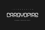 Cargyofire Font, a Sans Serif Font by ponuppo (Thumbnail 1 of 3)