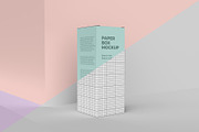 Paper Box Mockup - 8 views, a Packaging Mockup by Illusiongraphic (Thumbnail 12 of 21)