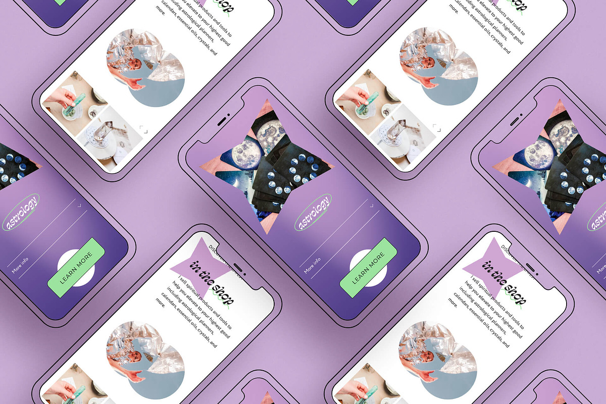 Stardust Squarespace Site Template, a Squarespace Template by The Humanista Co. (Photo 4 of 18)