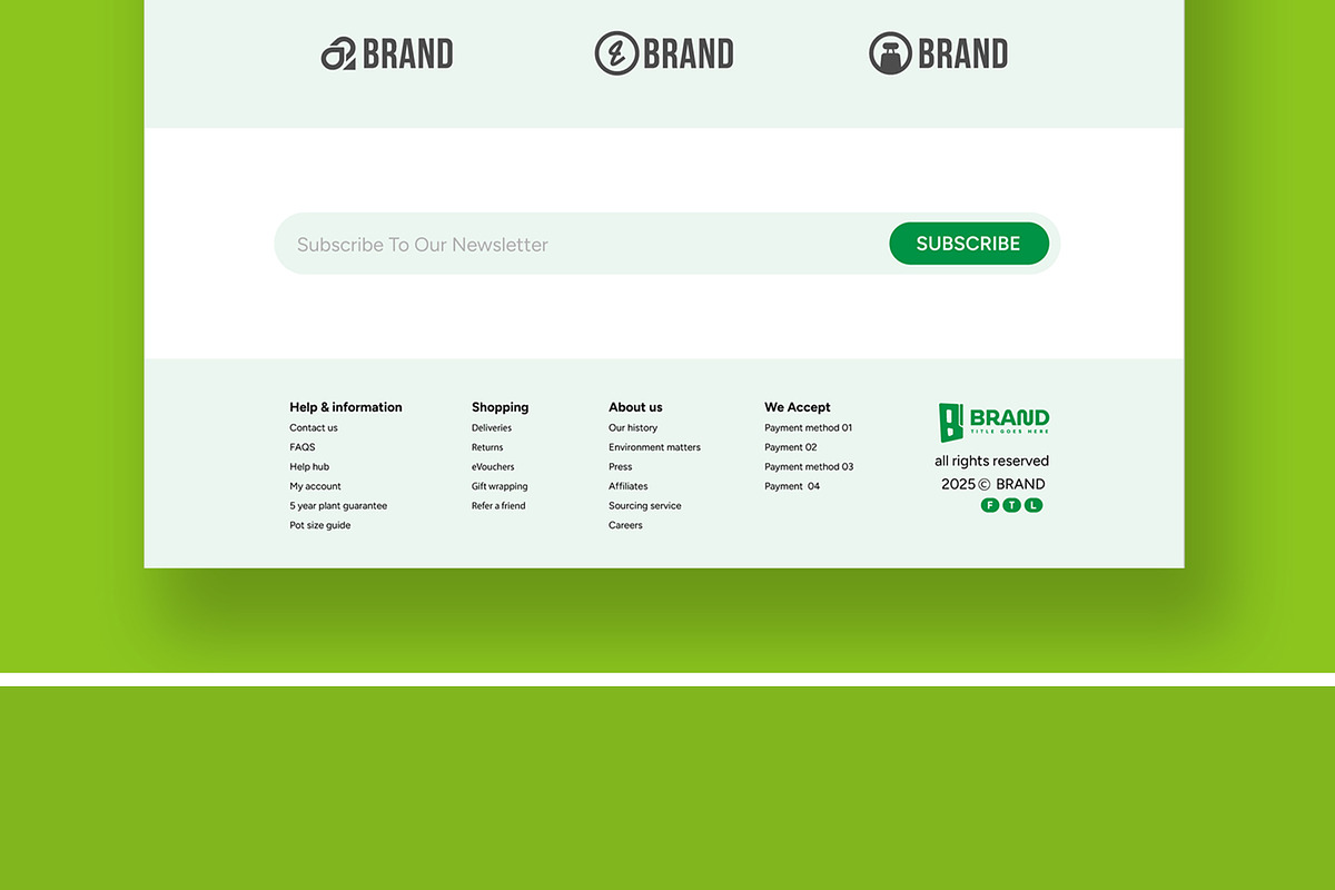 Plant Shop Landing Page, a Landing Page Template by ContestDesign (Photo 6 of 6)