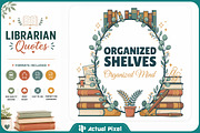 Librarian Quotes Bundle, an Object Graphic by Actual Pixel (Thumbnail 14 of 20)