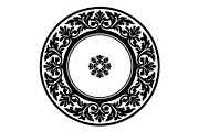 Ornamental Floral Circle Frames, an Object Graphic by hafijul (Thumbnail 4 of 4)
