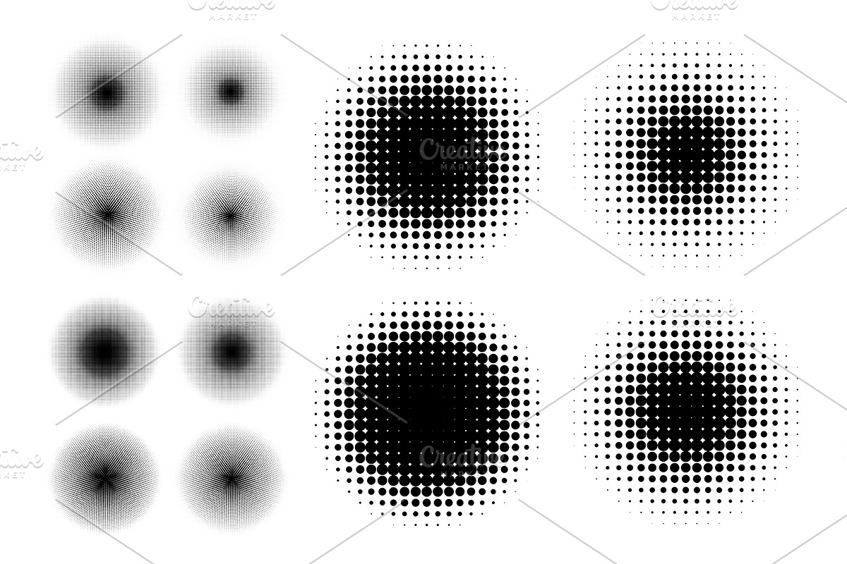 Gradia - Vector halftone Textures, a Texture Graphic by RDShop (Photo 7 of 16)