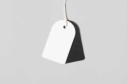 Clothing tag, gift tag mockup, JPEG, a Holiday Photo by Shablon