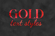 Gold Foil Photoshop Text Effect, a Layer Style Add-On by MRI STUDIO (Thumbnail 6 of 29)