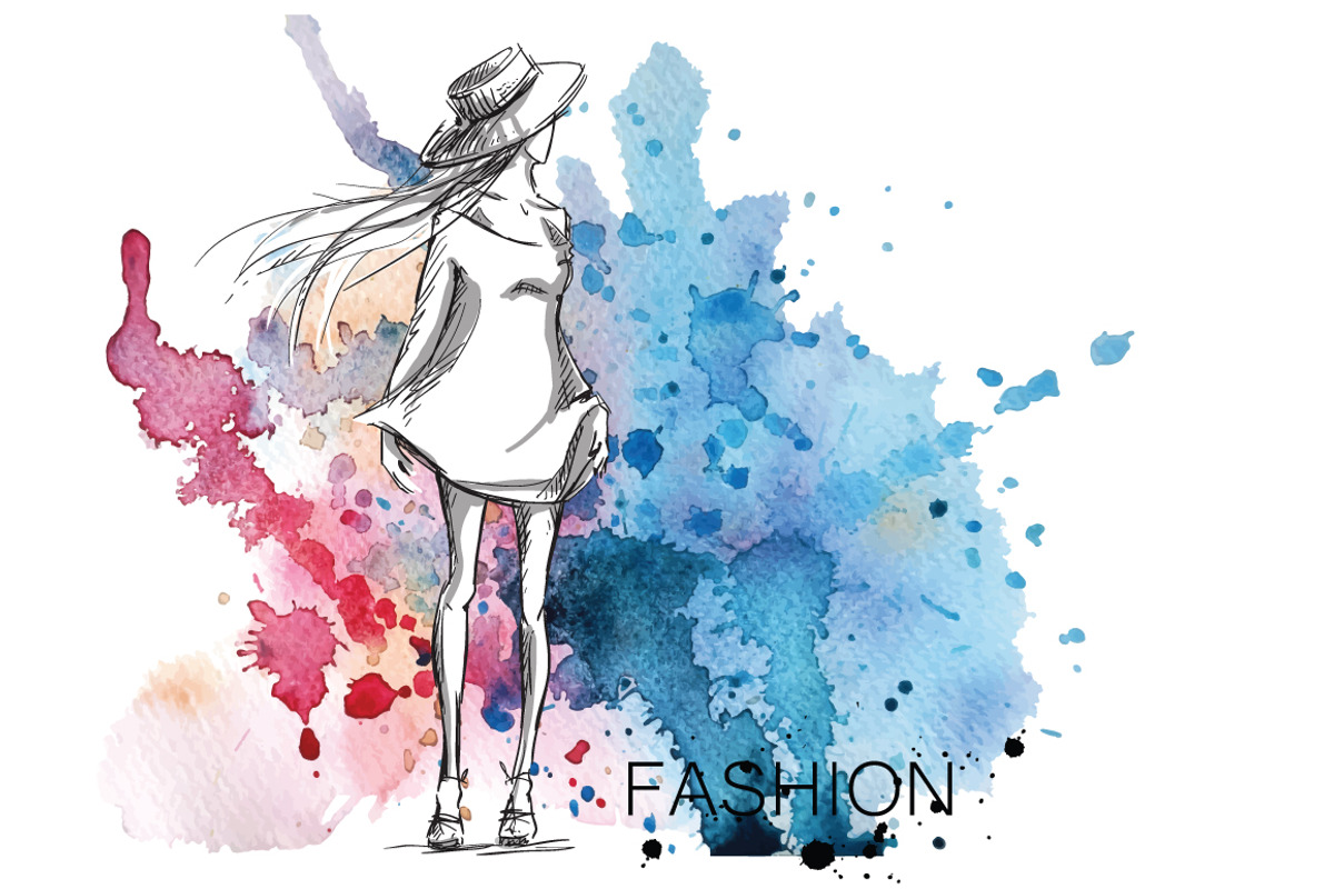 set of fashion illustrations, an Illustration by Kamenuka (Photo 2 of 7)