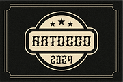 Sragoz America - Western Font, a Blackletter Font by QR Design Studio (Thumbnail 3 of 7)