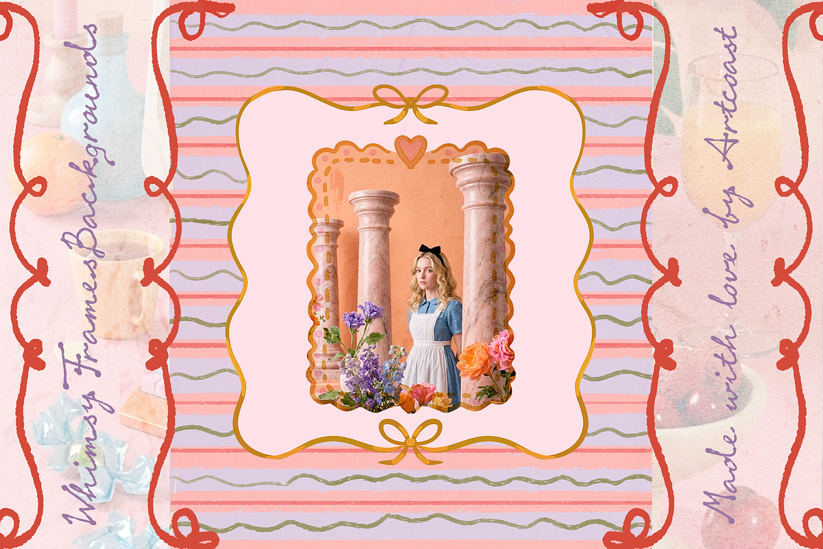Whimsy Frames and Patterns, a Background Graphic by nadispasibenko (Photo 3 of 9)
