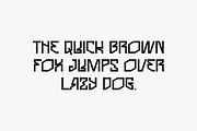 Wagova - Futuristic Font, a Sans Serif Font by Iqsiart Studio (Thumbnail 5 of 6)