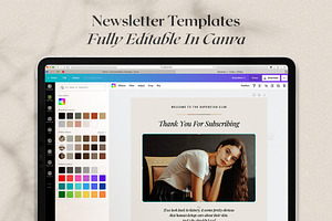 Selena - Canva Newsletter Templates