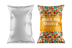 Snack Bag Mockup, a Product Mockup by Mockupfit
