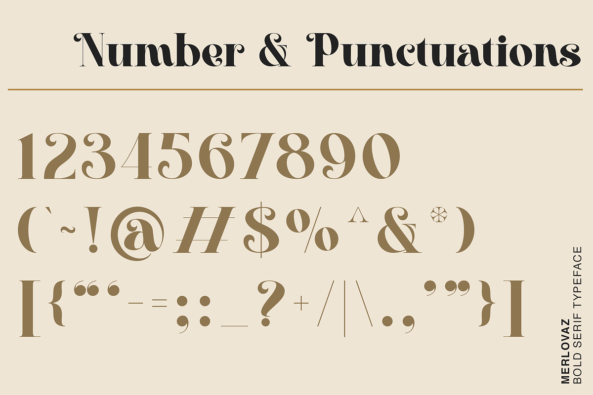 Merlovaz, a Serif Font by ilhamtaro (Photo 8 of 10)