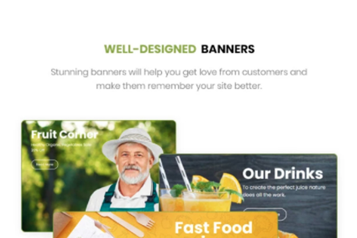 Leo Efway - Organic Fresh Food Mart, a Websites & App Template by apollotheme (Photo 2 of 14)