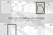 Digital Decluttering Planner, a Stationery Template by BRANDcontent (Thumbnail 1 of 6)