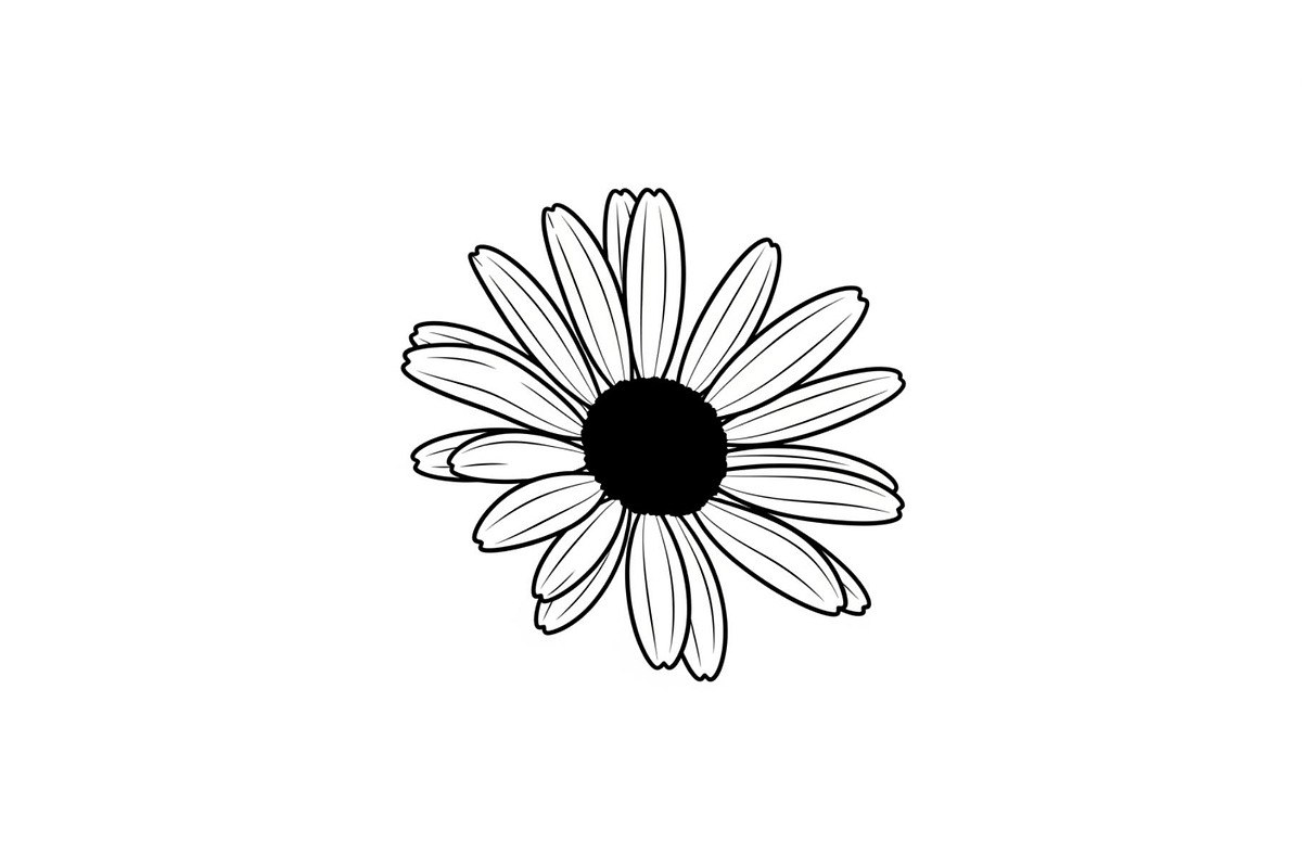 Daisy Flower Line Art Vector Bundle0, an Illustration by jahid234 (Photo 37 of 51)
