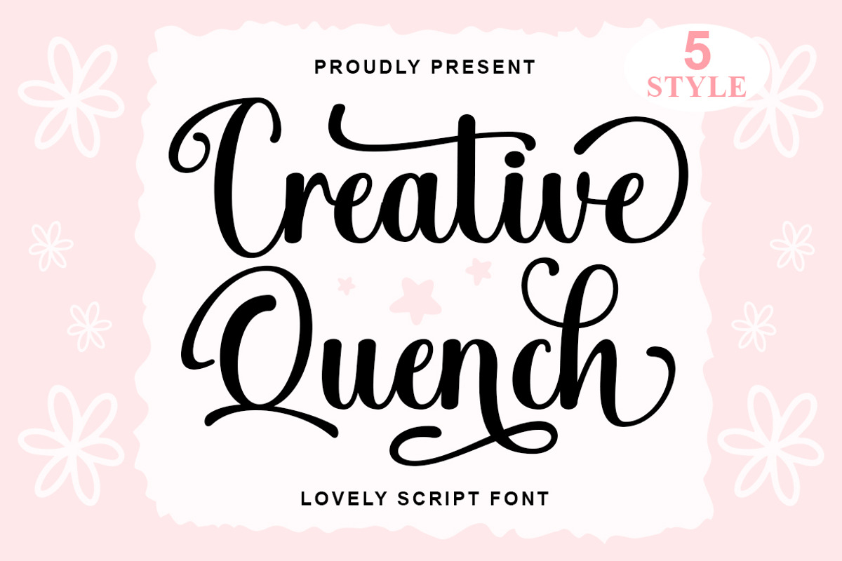 Creative Quench, a Script Font by Rotterlab Studio (Photo 1 of 7)