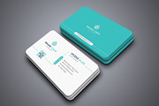 Corporate Business Card, a Business Card Template by GFXCity (Thumbnail 1 of 4)