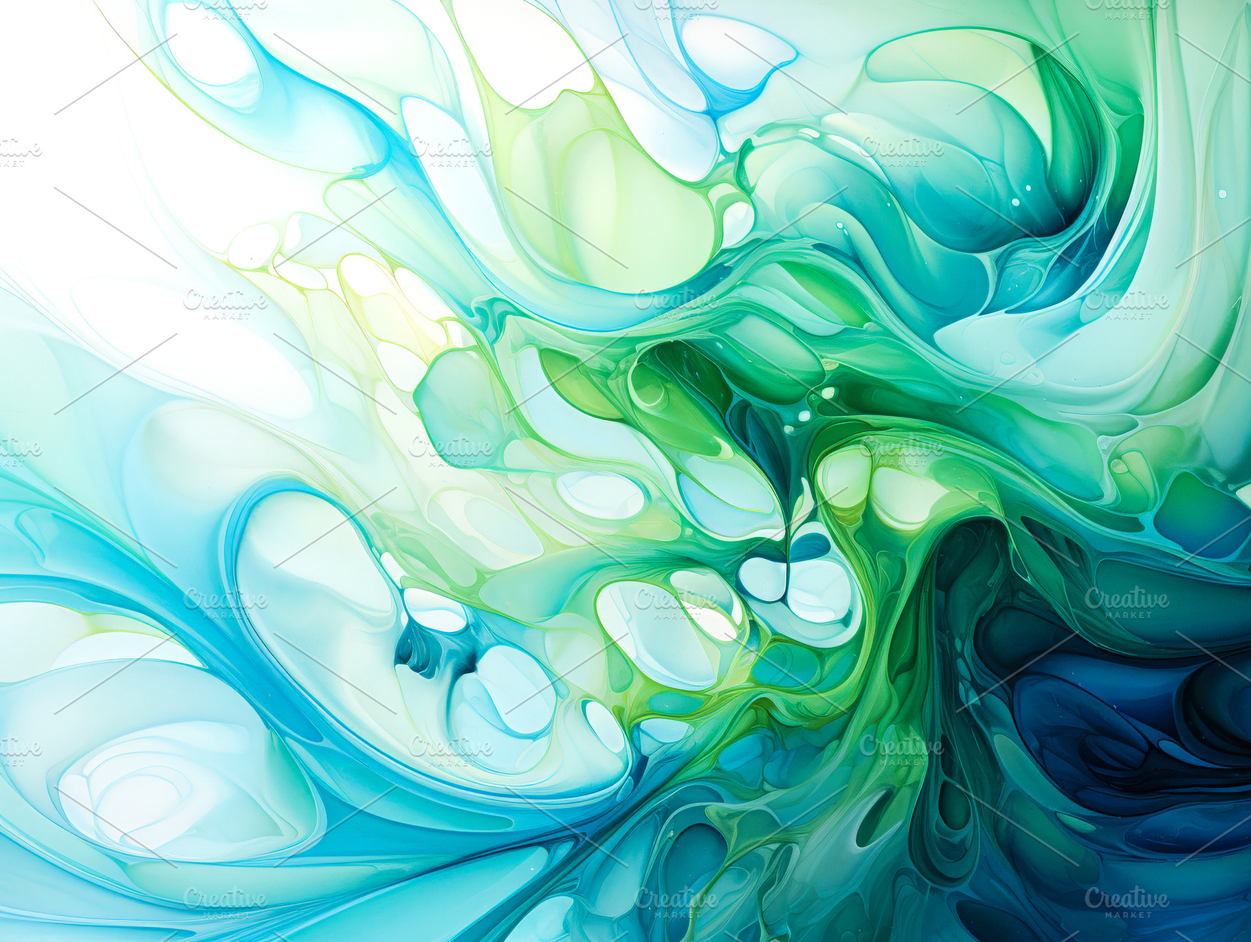 Aquatic Dreamscape ai, a Background Photo by Ocean Digital Art