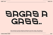 SAGAS - Serif Display Font, a Serif Font by Boril Std (Thumbnail 4 of 14)