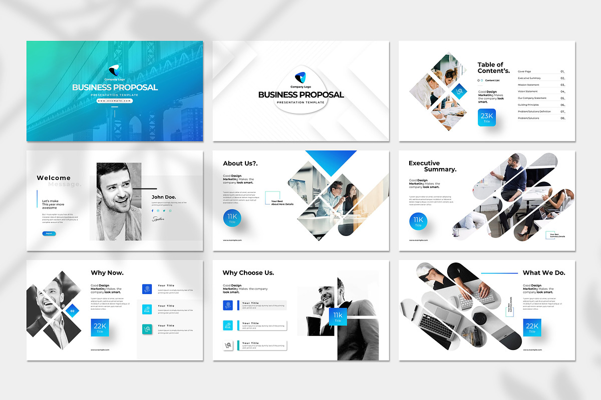 Business Proposal PowerPoint, a Presentation Template by Typetheme (Photo 3 of 7)
