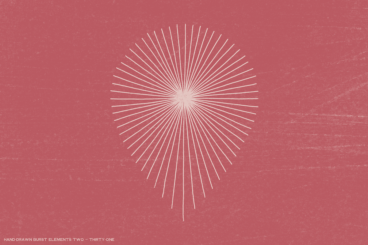 36 hand-drawn burst elements, an Object Graphic by The Shop (Photo 19 of 25)