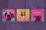 Retronoise Instagram Templates, a Social Media Template by Azruca (Thumbnail 9 of 9)