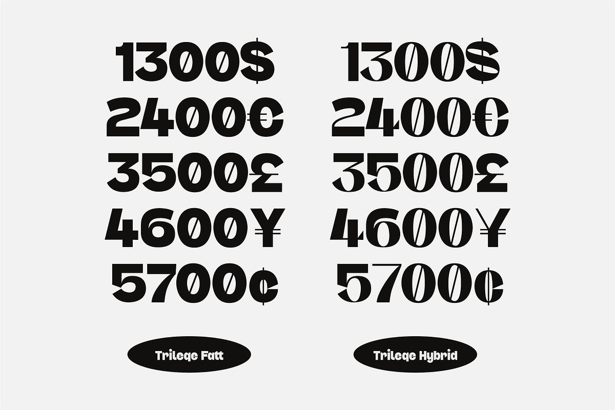 Trileqe - Fat Type, a Sans Serif Font by Kulturë Type (Photo 5 of 8)