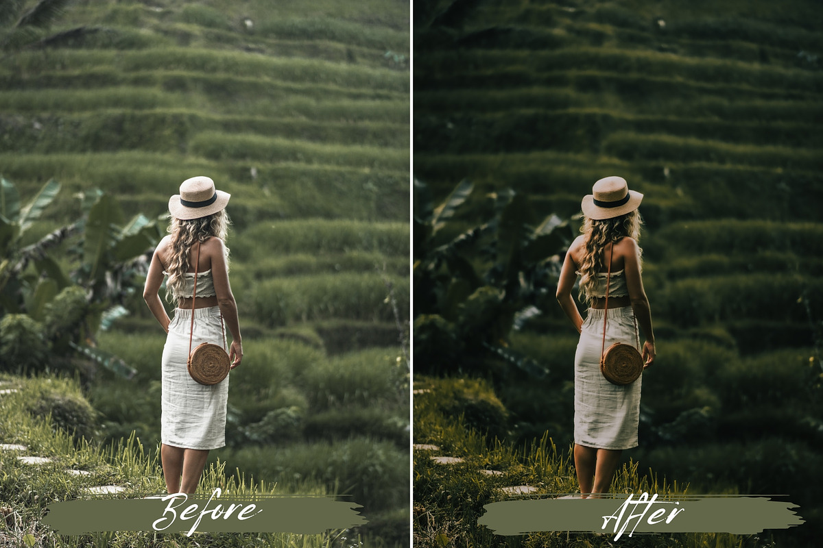 10 Soft Green Lightroom Presets, a Preset Add-On by MEPRESETS (Photo 6 of 9)