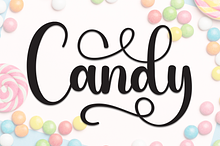 Candy | Script Font