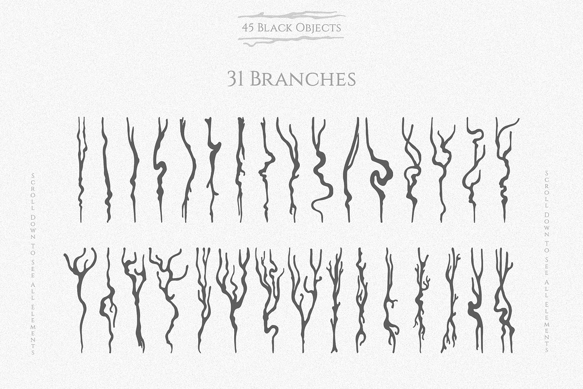 Branches | Vector Elements, an Object Graphic by Norse Moss (Photo 2 of 5)