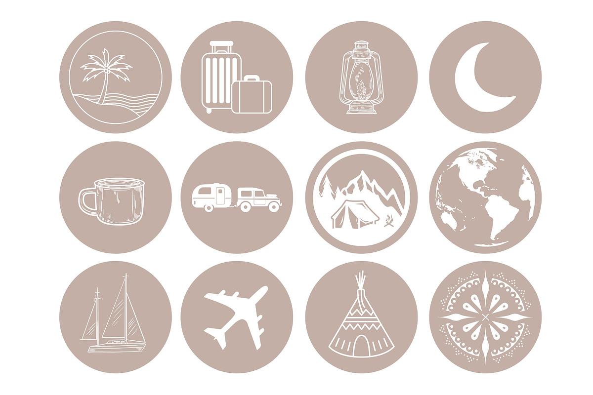 Instagram Travel Template Bundle, a Social Media Template by idArt (Photo 4 of 8)