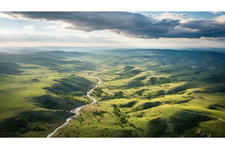 aerial adventure cloud hill, a Nature Photo by pikepicture