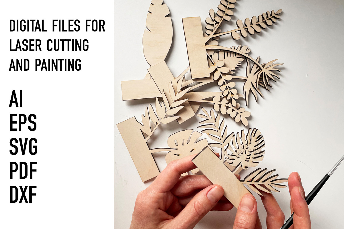 Plant ornament, an Object Graphic by HelloWood (Photo 2 of 3)