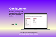 Family Vacation Checklist - Excel, an App Template by Ardent Workshop (Thumbnail 3 of 5)