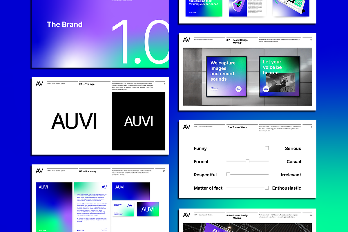 Absolute | Brand Guidelines Template, a Presentation Template by Typefool's Shop (Photo 7 of 13)