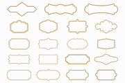 Classic Frame Label Border Bundle, a Decorative Illustration by Kusumaillustration (Thumbnail 8 of 16)