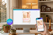 Baby Monthly Milestone Photo Canva, a Marketing Template by KennedyStudio (Thumbnail 6 of 9)